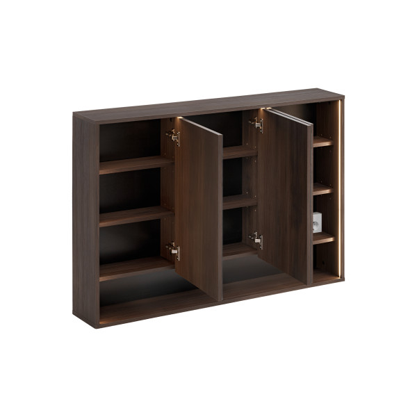 Szafka Z Lustrem 120Cm 3 Drzwi