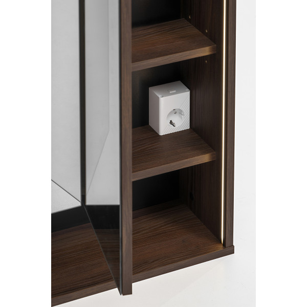 Szafka Z Lustrem 100Cm 3 Drzwi