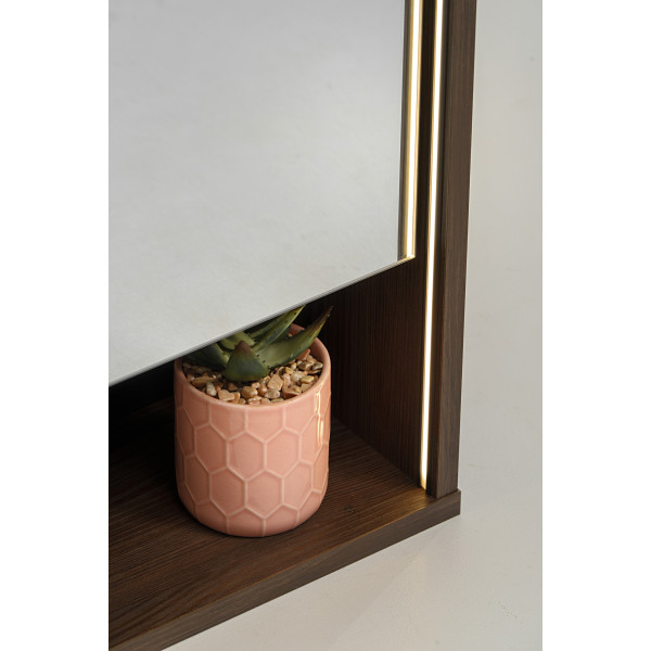 Szafka Z Lustrem 80Cm 2 Drzwi