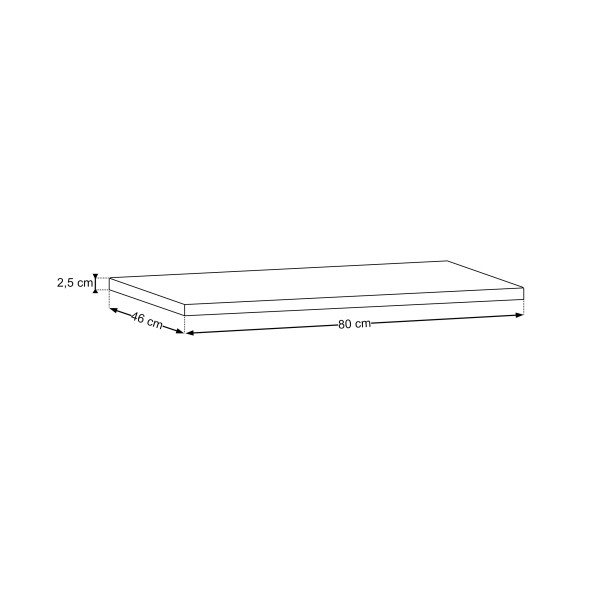 Blat 80Cm