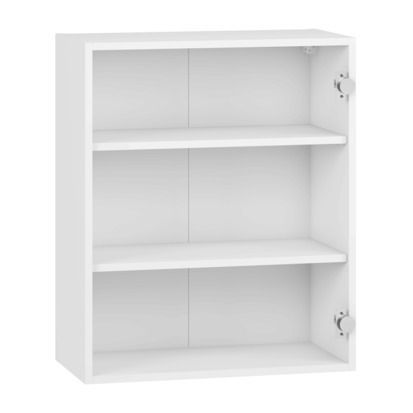 Górna Szafka Do Kuchni Wisząca Korpus Szafki Kuchennej 60 cm Biały Nowoczesny VENTO G-60/72