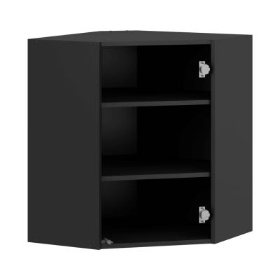 Nowoczesna Szafka Kuchenna Narożna Korpus Szafki Do Kuchni 60 cm Czarny VENTO GN-60/72