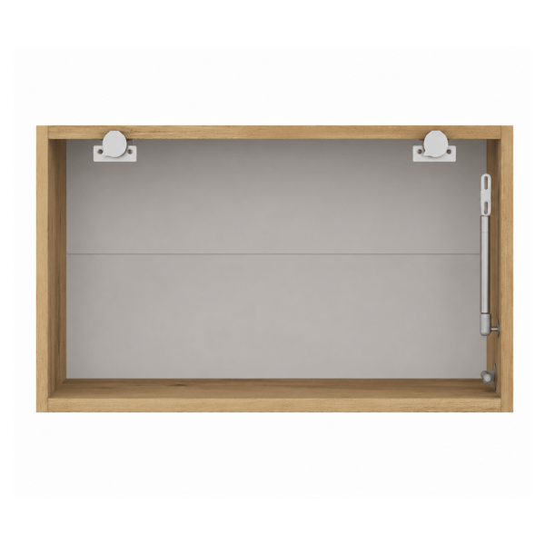 Nowoczesny Korpus Meblowy Kuchenny 60 cm Szafka Kuchenna Górna Wisząca Okapowa Dąb Craft VENTO GO-60/36