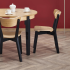 Nowoczesny Stół Rozkładany 100-200 do Salonu Loft Dąb Naturalny Nogi Czarny SORBUS Halmar