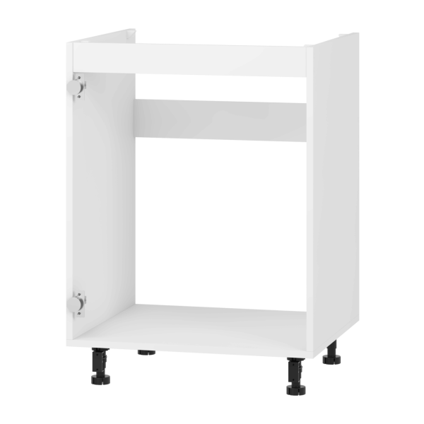 Biała Szafka Zlewozmywakowa 60 cm Pod Zlewozmywak Stojąca Korpus Szafki Do Kuchni Bez Frontu VENTO DK-60/82