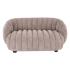 Nowoczesna Sofa Fotel Wypoczynkowy do Salonu Pokoju Loft Skandynawski Ciemny Beżowy FRASER XL Halmar