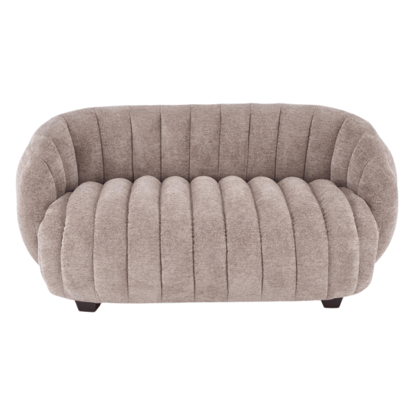 Nowoczesna Sofa Fotel Wypoczynkowy do Salonu Pokoju Loft Skandynawski Ciemny Beżowy FRASER XL Halmar