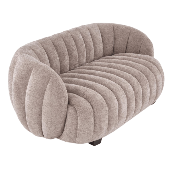 Nowoczesna Sofa Fotel Wypoczynkowy do Salonu Pokoju Loft Skandynawski Ciemny Beżowy FRASER XL Halmar
