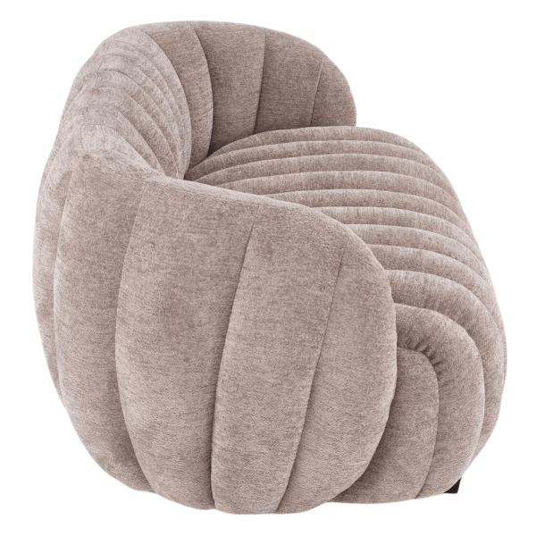 Nowoczesna Sofa Fotel Wypoczynkowy do Salonu Pokoju Loft Skandynawski Ciemny Beżowy FRASER XL Halmar