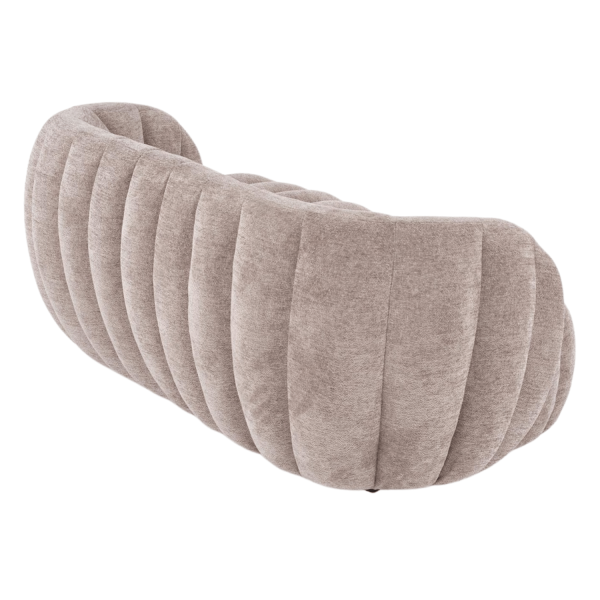 Nowoczesna Sofa Fotel Wypoczynkowy do Salonu Pokoju Loft Skandynawski Ciemny Beżowy FRASER XL Halmar