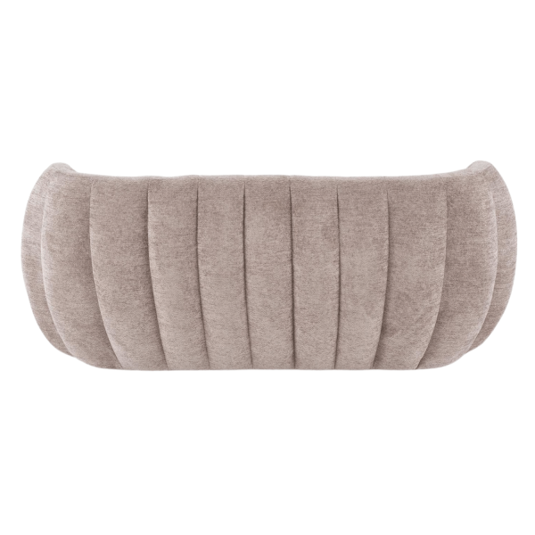 Nowoczesna Sofa Fotel Wypoczynkowy do Salonu Pokoju Loft Skandynawski Ciemny Beżowy FRASER XL Halmar