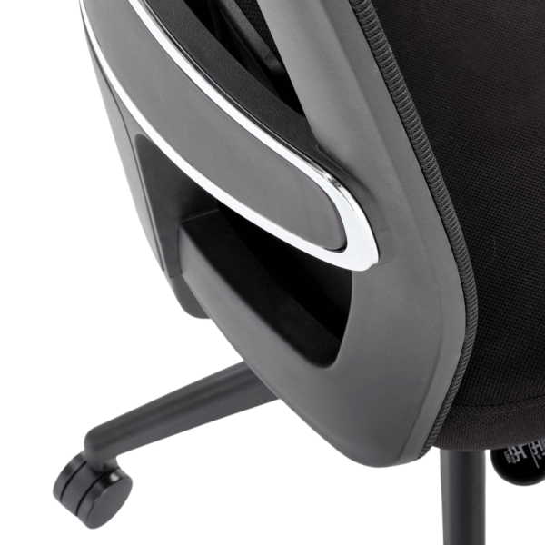 Ergonomiczny Fotel z Funkcją MULTIBLOCK Gabinetowy do Biura Komputera Czarny Siatka SWIFT Halmar