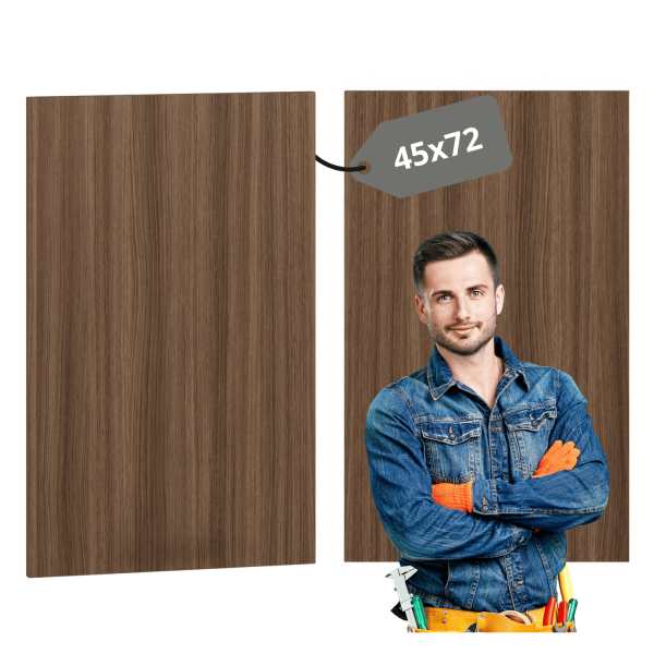 Nowoczesny Front 45x72 cm Kuchenny Meblowy Do Szafki Kuchennej Orzech Franklin VENTO