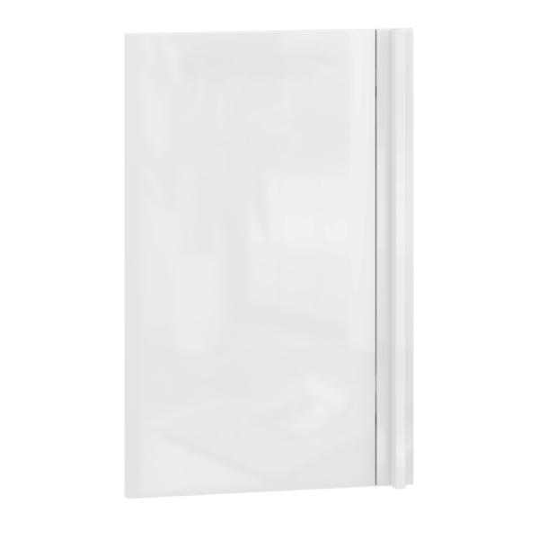Biały Nowoczesny Front Kuchenny 40x72 cm z Blendą Maskującą Elegancki Do Szafki Kuchennej VENTO
