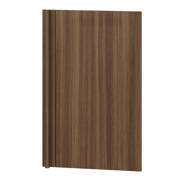 Elegancki Front Kuchenny z Blendą Maskującą Nowoczesny 40x72 cm Do Szafki Kuchennej Orzech Franklin VENTO