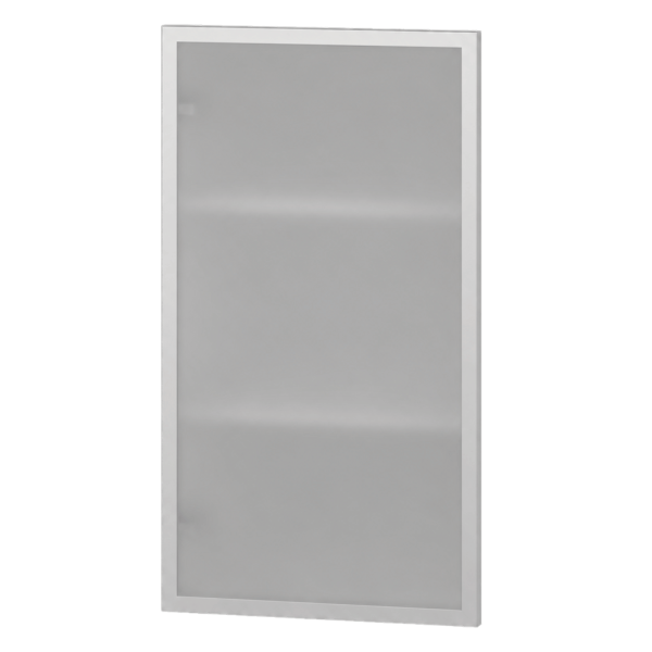 Nowoczesny Prawy Front Szklany Transparentny Elegancki Do Kuchni Szafki Kuchennej 40x72 cm VENTO