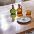 Nowoczesny Stół Rozkładany Owalny 180-300 cm do Salonu Loft Mid Century Orzechowy Czarny JASON Halmar