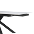 Stół Ceramiczny Rozkładany 160-240x90 cm Biały Marmur do Jadalni Salonu Loft FOGER