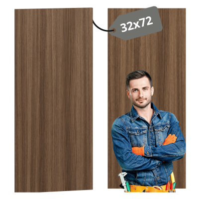 Nowoczesna Maskownica Boku Szafki Front Maskujący 32x72 cm Orzech Franklin VENTO