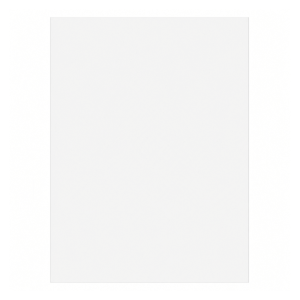 Matowa Maskownica Boku Szafki 58x72 cm Front Maskujący Nowoczesny Biały Mat VENTO