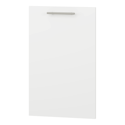 Matowy Front Kuchenny Nowoczesny Do Zabudowy Zmywarki Do Kuchni 45x72 cm Biały Mat VENTO