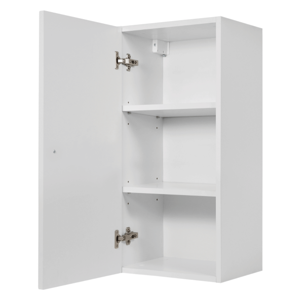 Biały Półsłupek 68 cm Wiszący Łazienkowy Elegancki Ryflowany Nowoczesny BELLO