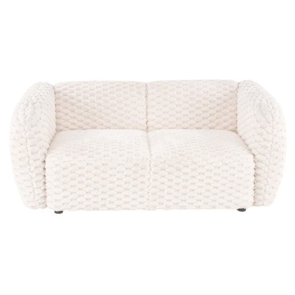 Nowoczesna Miękka Sofa Dwuosobowa do Salonu Skandynawska Kremowy MALTA Halmar