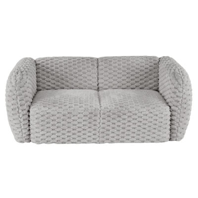 Nowoczesna Miękka Sofa Dwuosobowa do Salonu Skandynawska Popielaty MALTA Halmar