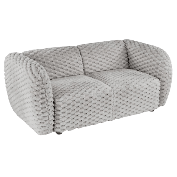 Nowoczesna Miękka Sofa Dwuosobowa do Salonu Skandynawska Popielaty MALTA Halmar