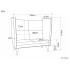 Sofa Klubowa Lotos 2 Velvet