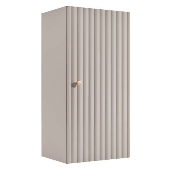 Nowoczesny Półsłupek 68 cm Wiszący Łazienkowy Elegancki Ryflowany Kaszmir BELLO