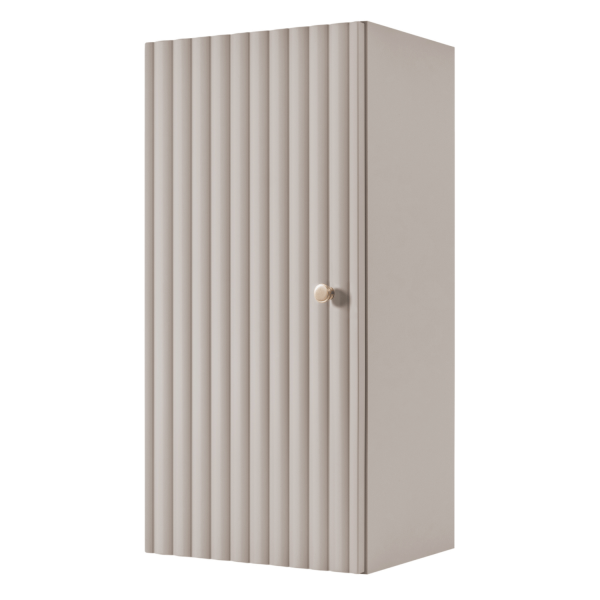 Nowoczesny Półsłupek 68 cm Wiszący Łazienkowy Elegancki Ryflowany Kaszmir BELLO