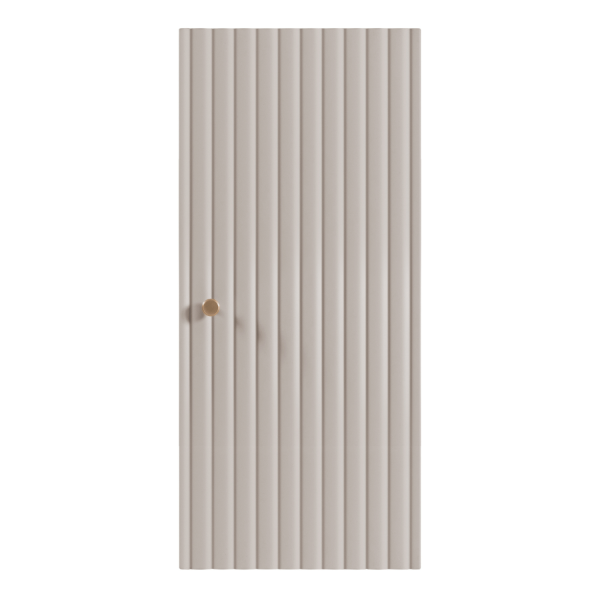 Nowoczesny Półsłupek 68 cm Wiszący Łazienkowy Elegancki Ryflowany Kaszmir BELLO
