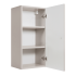 Nowoczesny Półsłupek 68 cm Wiszący Łazienkowy Elegancki Ryflowany Kaszmir BELLO