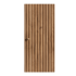 Półsłupek Łazienkowy 68 cm Wiszący Elegancki Ryflowany Nowoczesny Dąb Craft Złoty BELLO