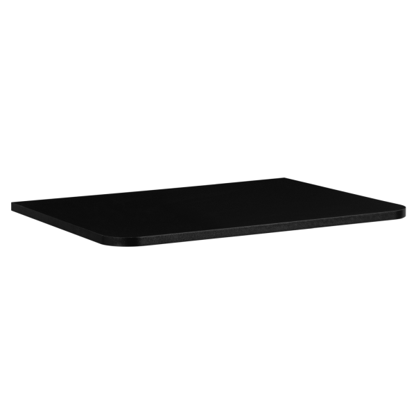 Blat 60 cm Pod Umywalkę Łazienkowy Matowy Czarny LINEA