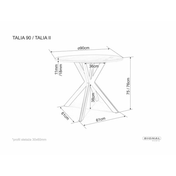 Stół Talia