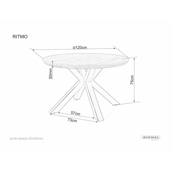 Stół Ritmo
