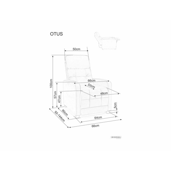Fotel Otus Velvet