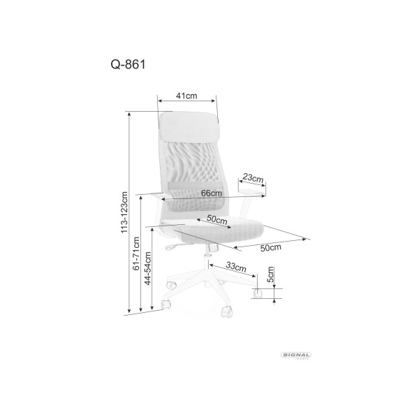 Fotel Obrotowy Q-861 R