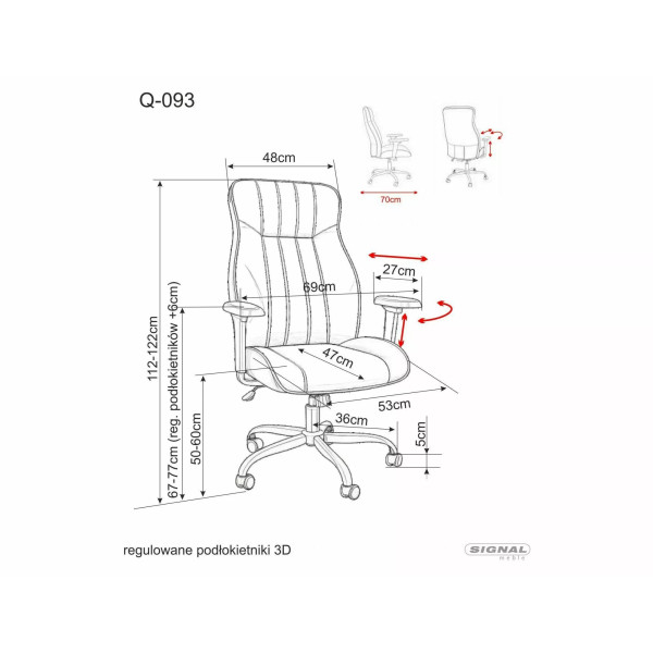 Fotel Obrotowy Q-093