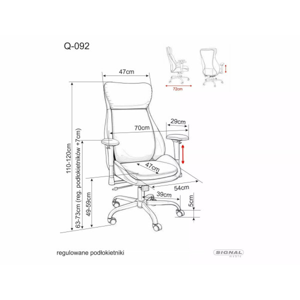 Fotel Obrotowy Q-092