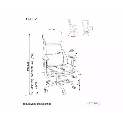 Fotel Obrotowy Q-092