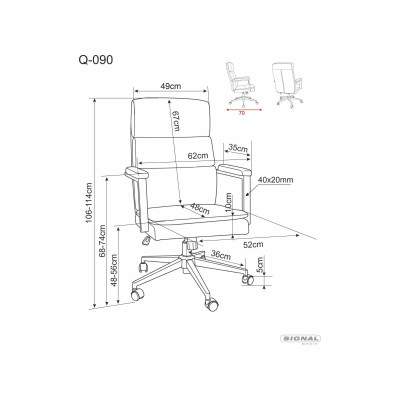 Fotel Obrotowy Q-090
