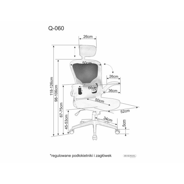 Fotel Obrotowy Q-060