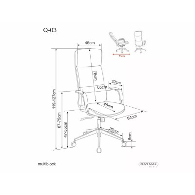 Fotel Obrotowy Q-03