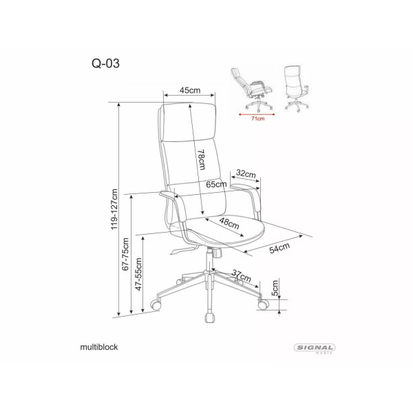 Fotel Obrotowy Q-03