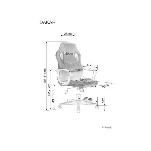 Fotel Obrotowy Dakar