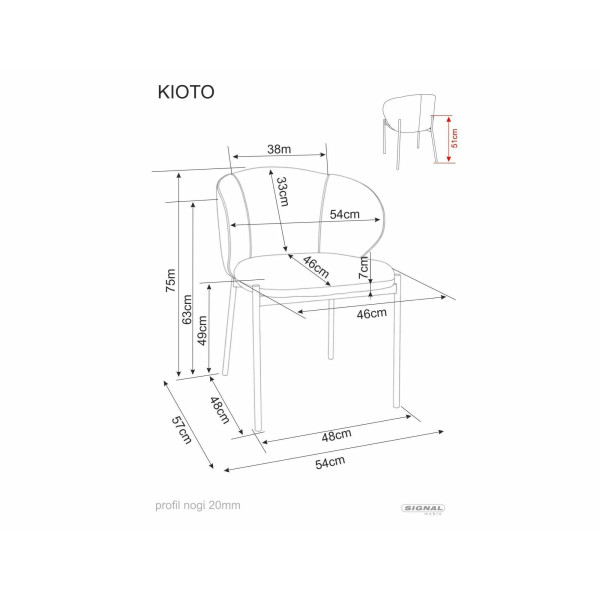 Krzesło Kioto
