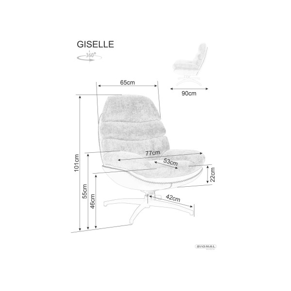 Fotel Giselle